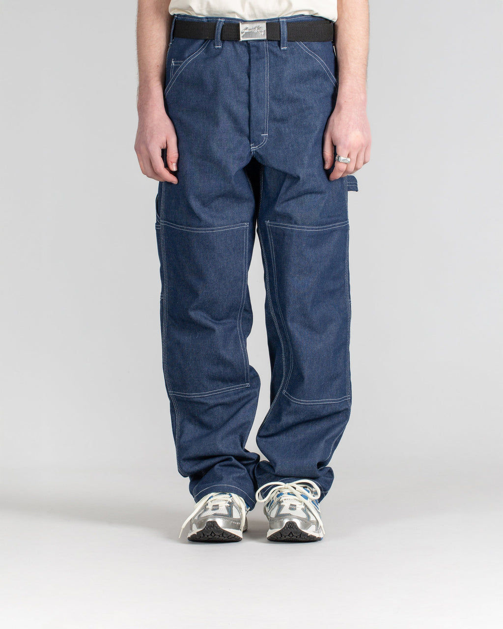 Double Knee Painter Pant - Indigo Denim