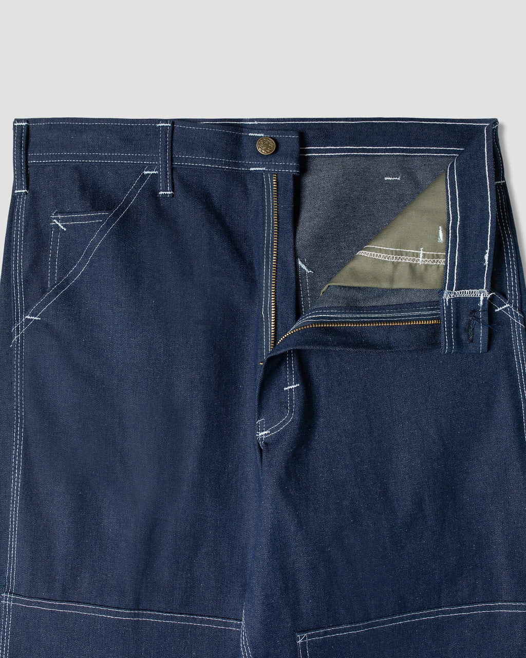 Double Knee Painter Pant - Indigo Denim