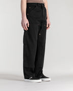 Double Knee Pant - Washed Black Duck