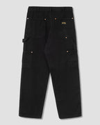 Double Knee Pant - Washed Black Duck