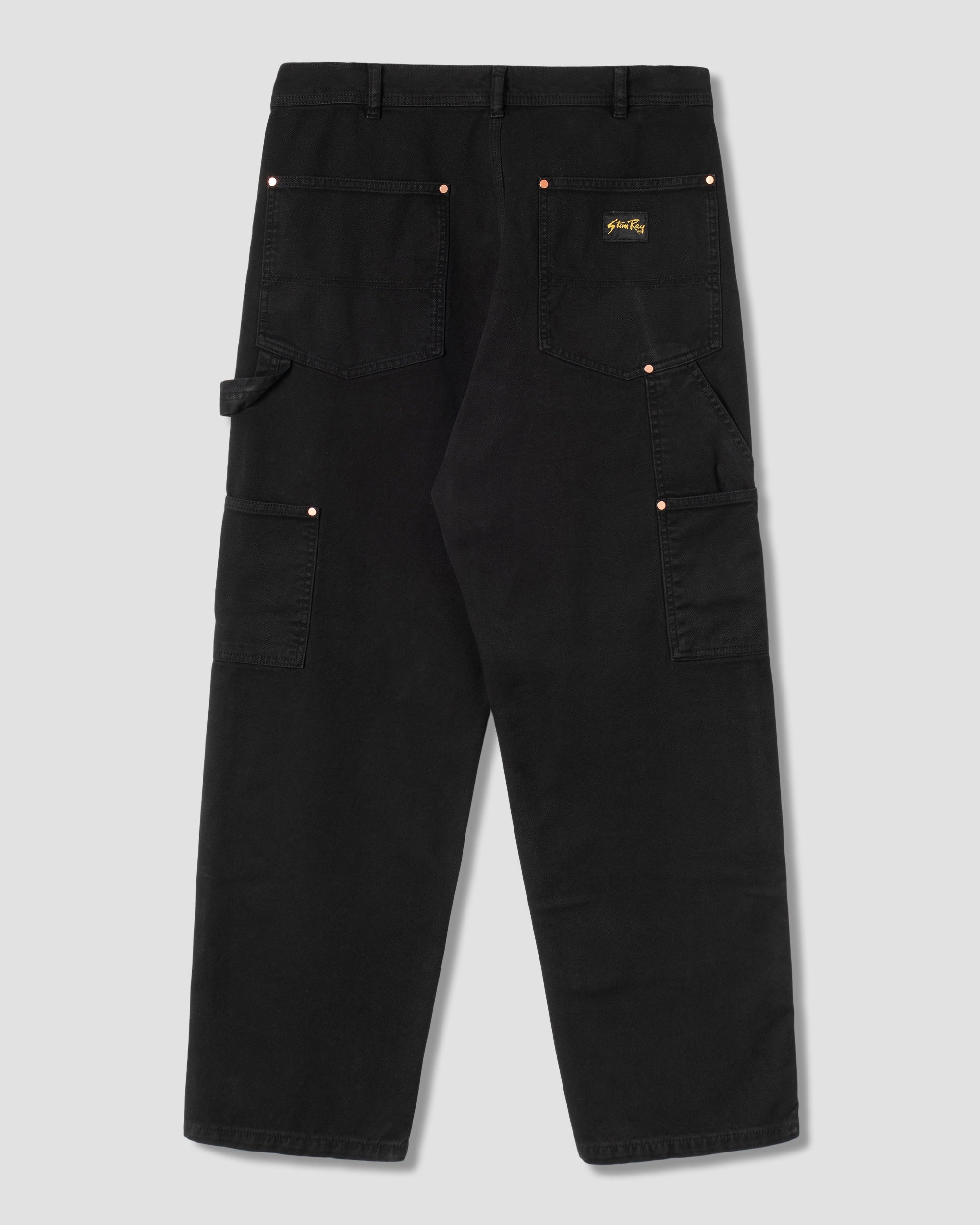 Double Knee Pant - Washed Black Duck