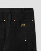 Double Knee Pant - Washed Black Duck