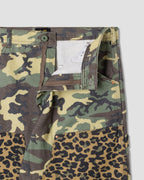 Double Knee Pant - Woodland DPM Duck/Leopard Duck Mix