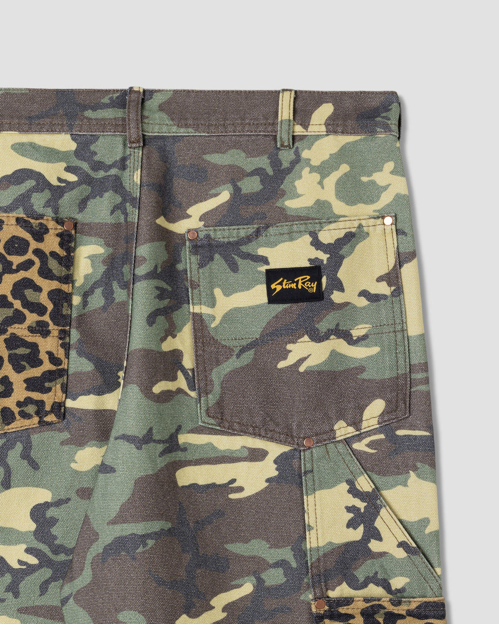 Double Knee Pant - Woodland DPM Duck/Leopard Duck Mix