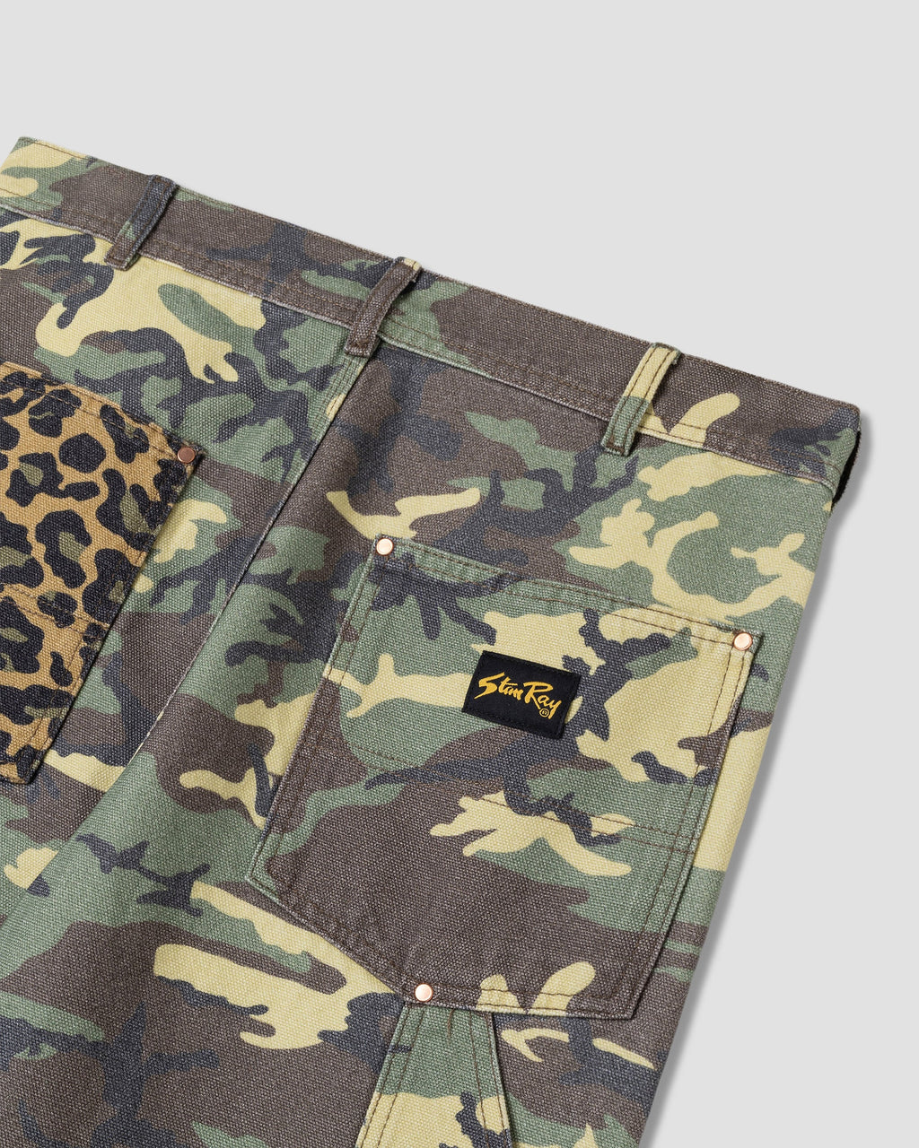 Double Knee Pant - Woodland DPM Duck/Leopard Duck Mix