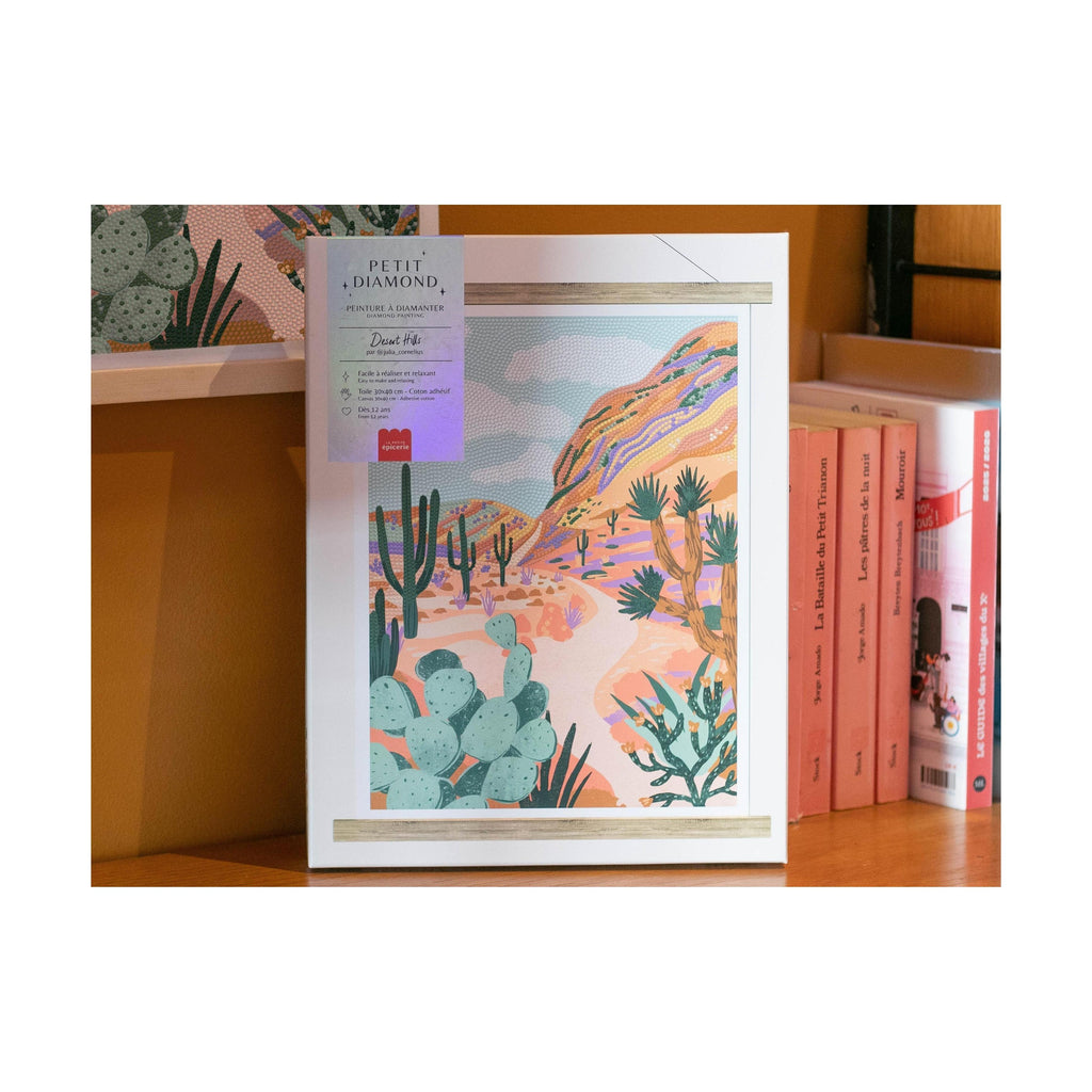 Small Diamond Box - Diamond Painting Desert Hills By Julia Cornelius