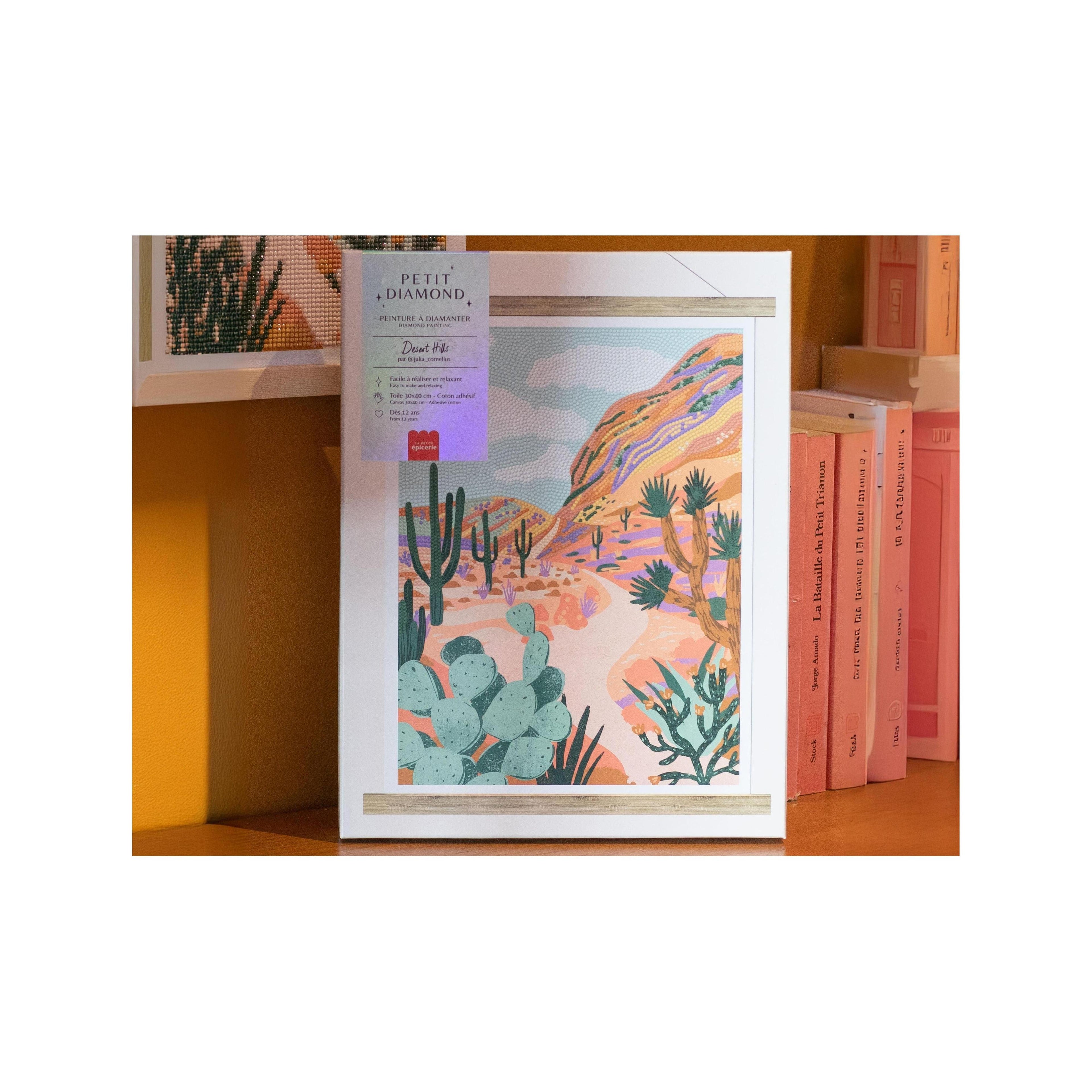 Small Diamond Box - Diamond Painting Desert Hills By Julia Cornelius