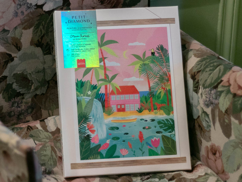 Coffret Petit Diamond - Diamond Painting - Dream Home Par Laura Lhuillier