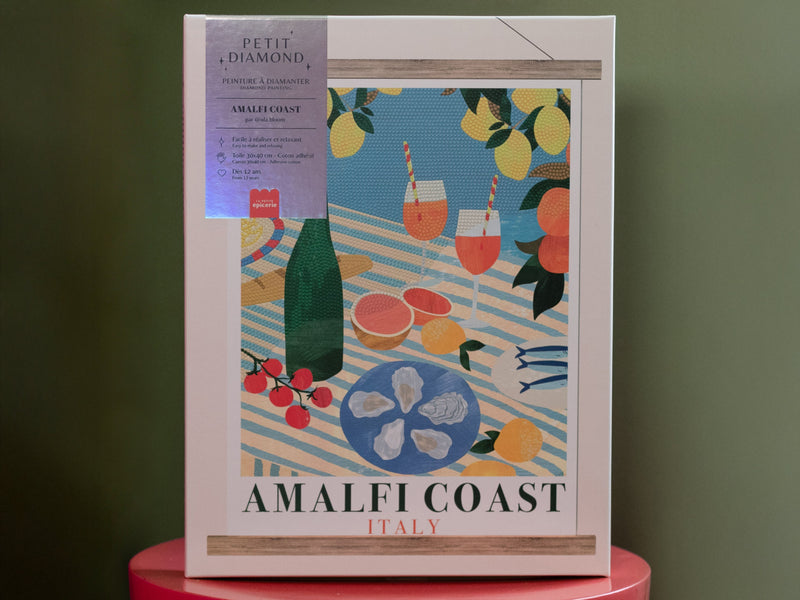 Coffret Petit Diamond - Diamond Painting - Amalfi Coast Aperitif Par Emily Kopcik