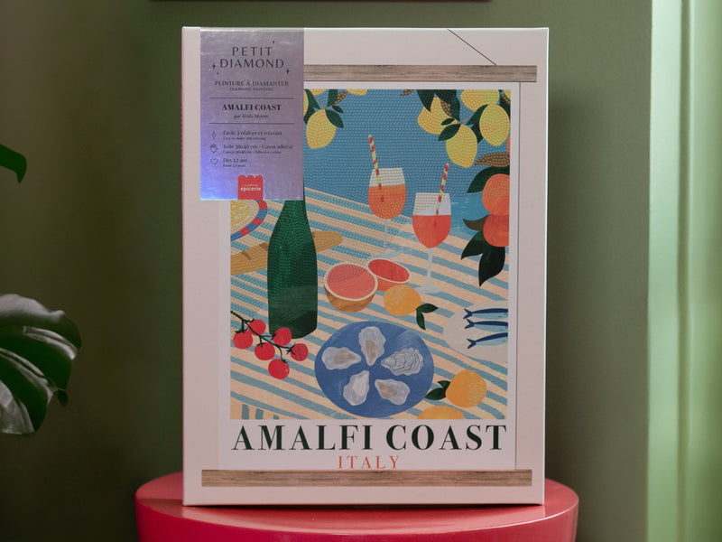 Coffret Petit Diamond - Diamond Painting - Amalfi Coast Aperitif Par Emily Kopcik