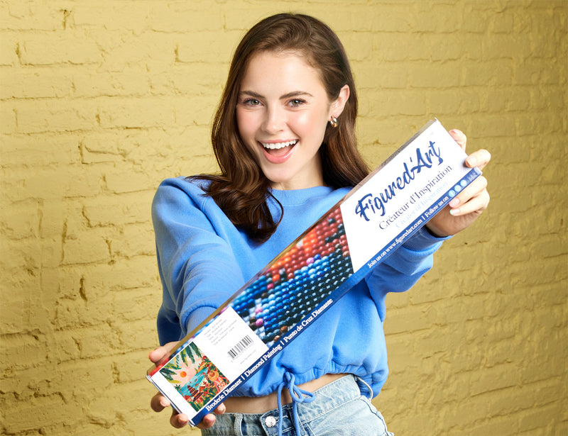 Broderie Diamant - Bali Au Coucher Du Soleil