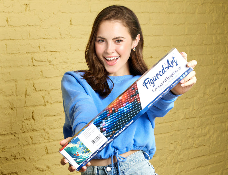 Broderie Diamant - Surf À Hawaï