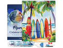 Broderie Diamant - Planche De Surf Colorées 40X50Cm Toile Tendue Sur Châssis