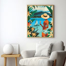 Broderie Diamant - Femme Et Océan