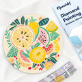 Diamond Painting Sur Disque En Bois - Fruits