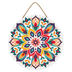 Diamond Painting Sur Disque En Bois - Mandala Floral