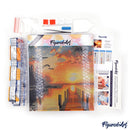 Mini Diamond Painting 25X25Cm - Nuit Étoilée Vibrante