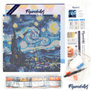 Mini Diamond Painting 25X25Cm - Nuit Étoilée Vibrante