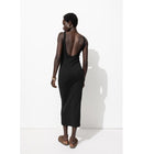 Robe-débardeur - Noir Uni Fonce