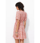 Robe Courte Imprimée Femme - Multicolore Imprime