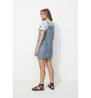 Robe Courte en Jean de Couleur - Jeans Uni Clair