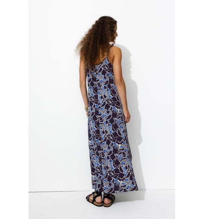 Robe à Bretelles Imprimée - Multicolore Imprime