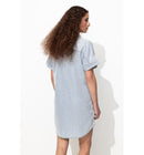 Robe-tunique Courte Rayée - Multicolore Raye