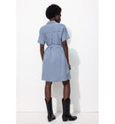 Robe-chemise Léopard Femme - Naturel Raye