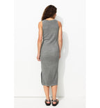Robe-débardeur Éco-conçue - Gris Uni Fonce