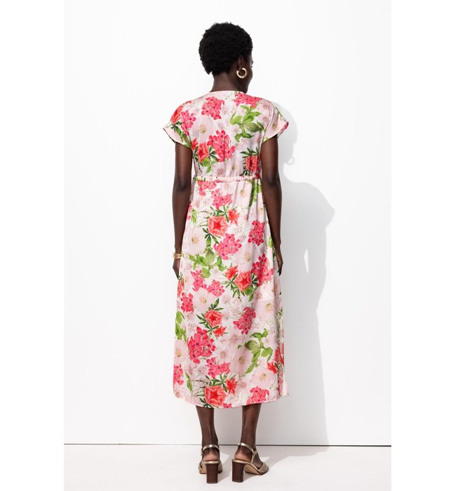 Robe Eleonor Imprimée - Rouge Imprime