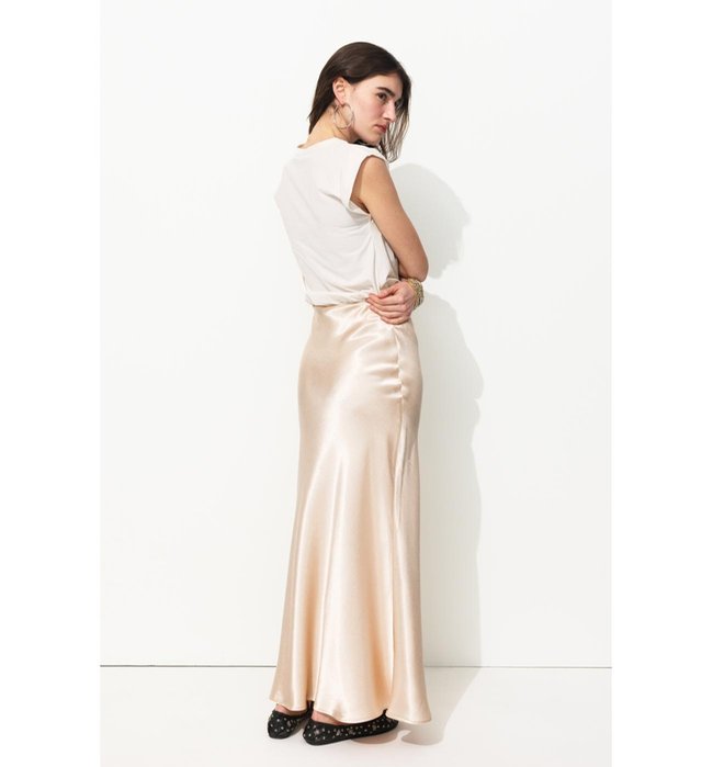 Robe Effet 2 en 1 Femme - Naturel Uni Clair