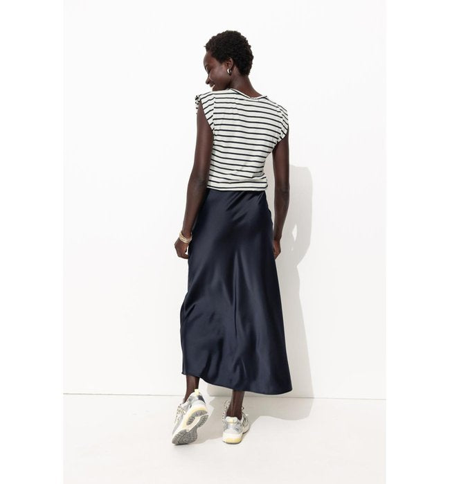 Robe Effet 2 en 1 Femme - Bleu Raye