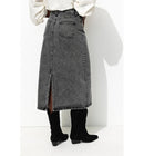 Jupe Longue en Jean Femme - Jeans Uni Clair