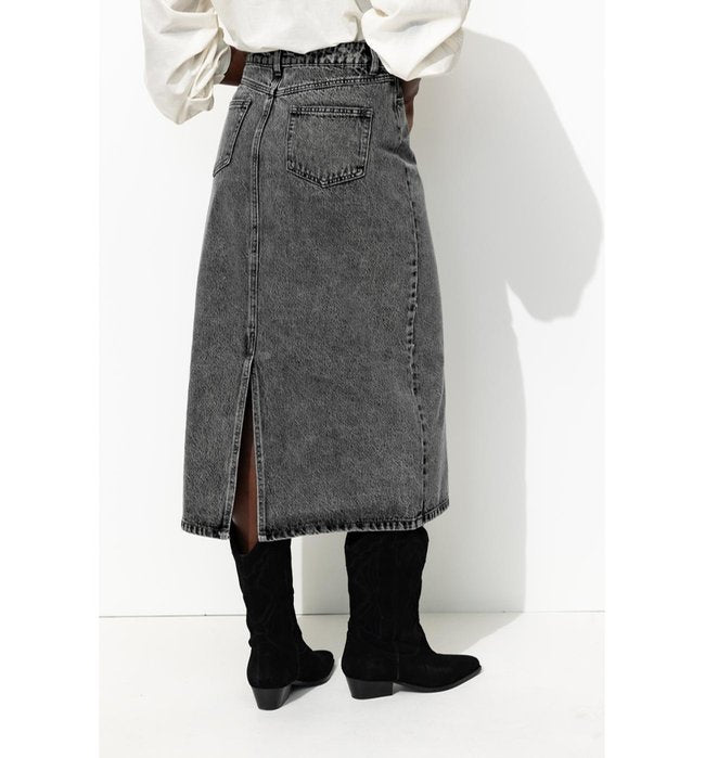 Jupe Longue en Jean Femme - Jeans Uni Clair