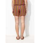 Short Rayé Femme - Multicolore Raye