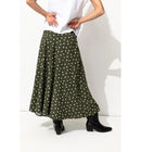 Jupe Longue Imprimée Femme - Multicolore Imprime