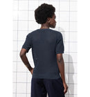 Pull Manches Courtes 75 Femme - Bleu Uni Fonce