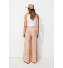 Pantalon Large Imprimé Femme - Rose Imprime