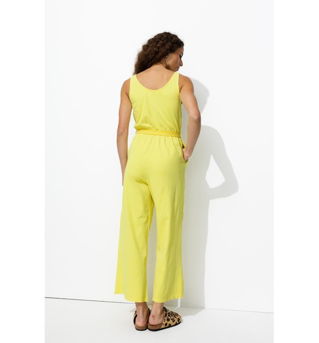 Combinaison-pantalon en Jersey - Jaune Uni Colore