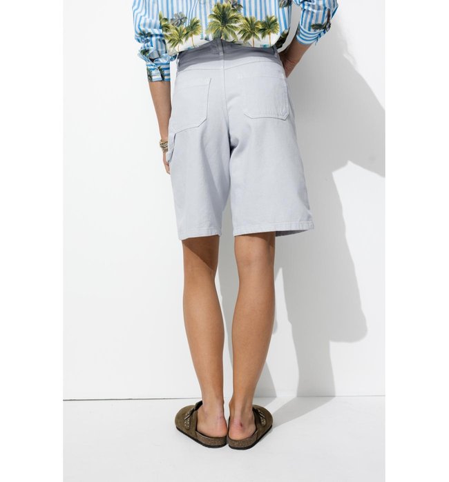 Bermuda en Jean Femme - Bleu Uni Colore