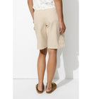 Bermuda en Jean Femme - Naturel Uni Clair