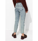 Gaston Jean Slim Cropped Femme - Jeans Uni Clair