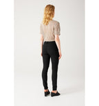 Vaqueros Ernest Skinny Push Up - Plain Dark Black