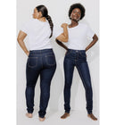 Gaspard Jean Skinny Femme - Jeans Uni Fonce