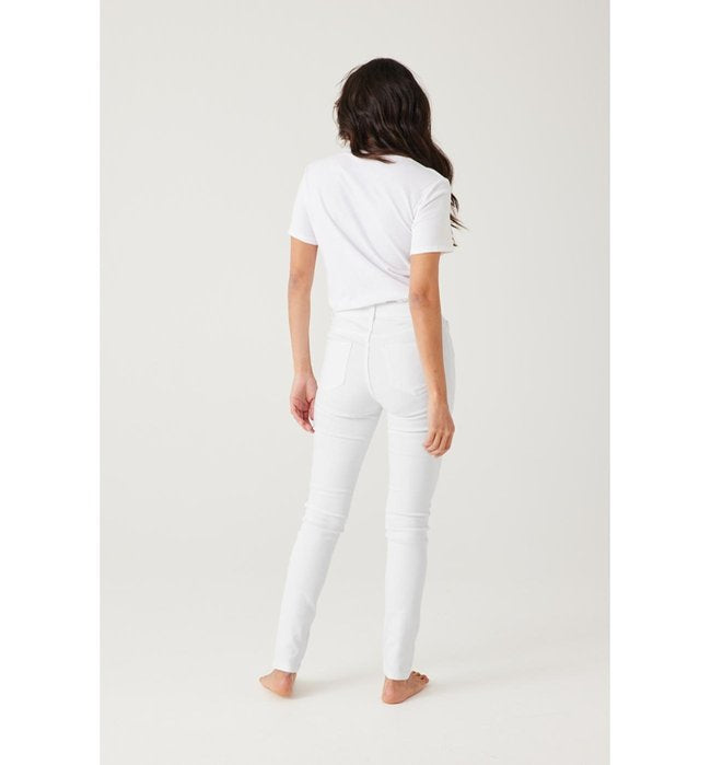 Jean Skinny Femme Gaspard - Blanc Uni Clair