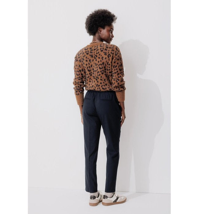 Pantalon Jogpant Femme - Bleu Uni Fonce