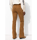 Eugene Jean Flare Femme - Marron Uni Fonce