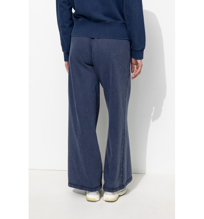 Pantalon de Jogging Large - Bleu Uni Fonce