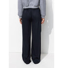 Pantalon Large Version Longue - Bleu Uni Fonce