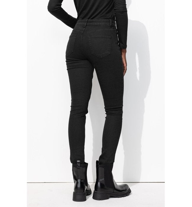 Gaspard Jean Skinny Long - Noir Uni Fonce